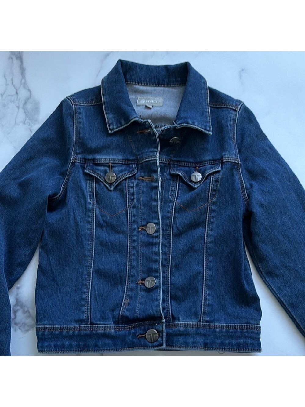 Tractr Kids Jean Jacket Size Small Unisex